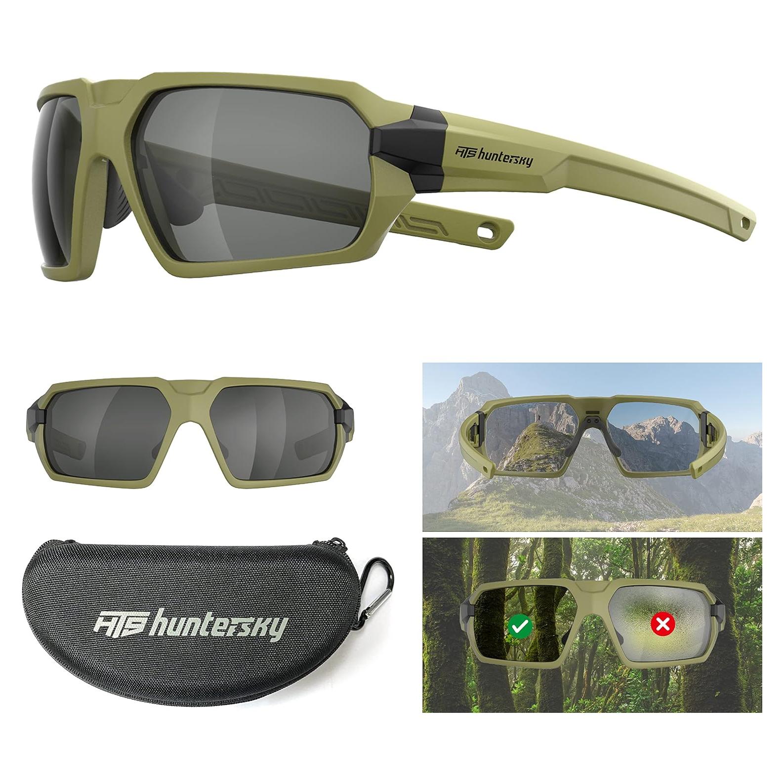 Gafas de Tiro Tácticas Balísticas Airsoft Verde Militar