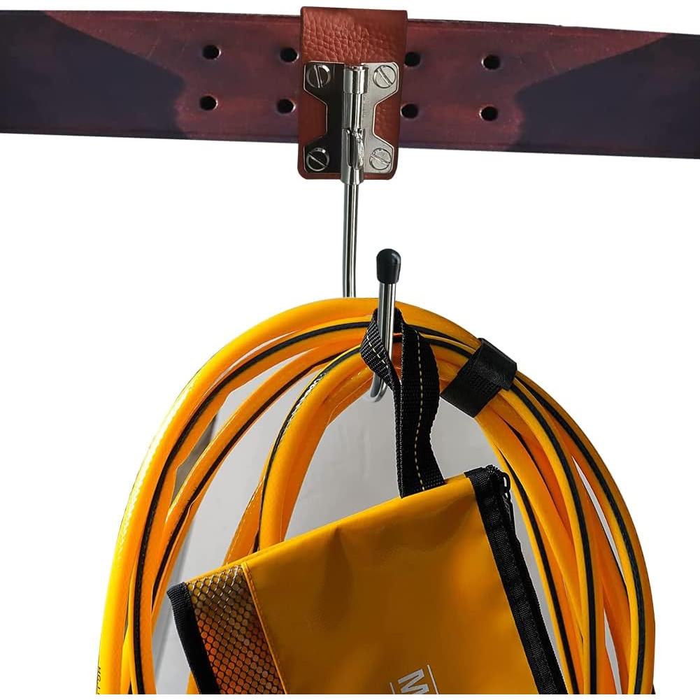 Soporte de Cinturón para Taladro Qinwuwu 2 Piezas Cuero