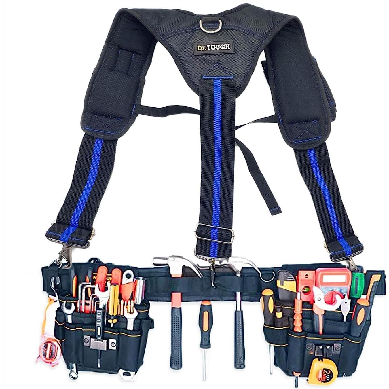 Dr.TOUGH Tirantes Acolchados para Cinturón de Herramientas