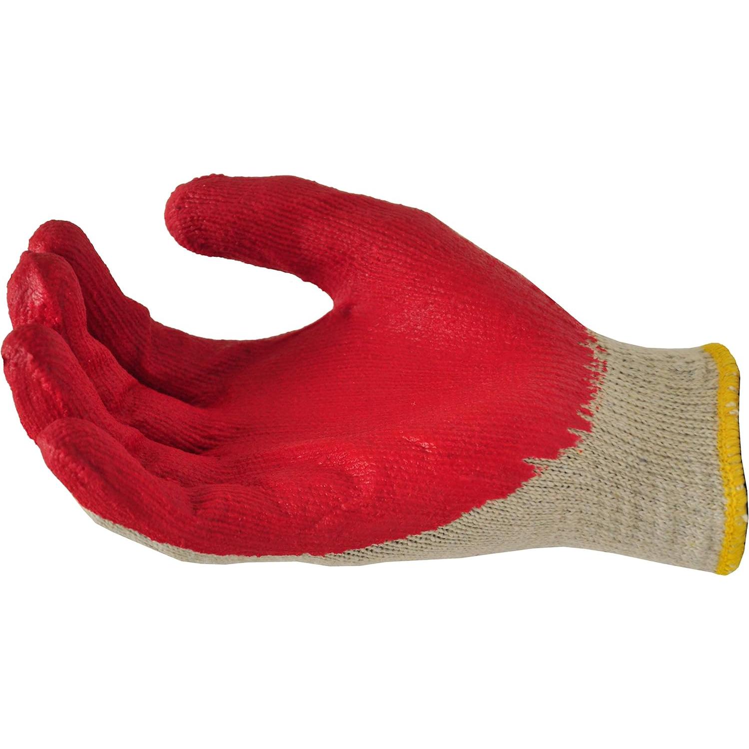 Guantes de Trabajo G & F 3106-10 Nitrilo Rojo 10 Pares