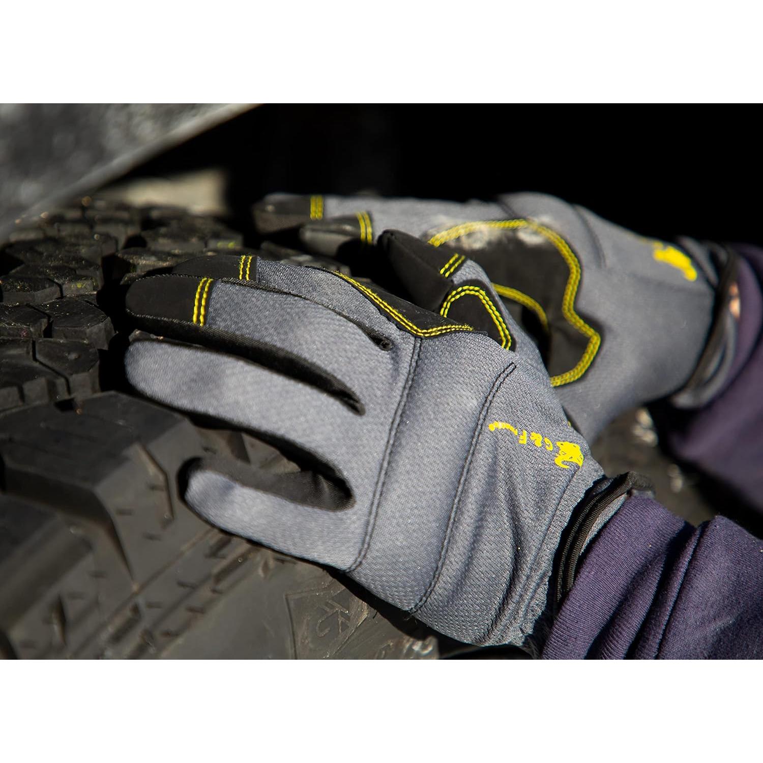 Guantes de Trabajo G & F Products Mecánicos 3 Pares Grandes