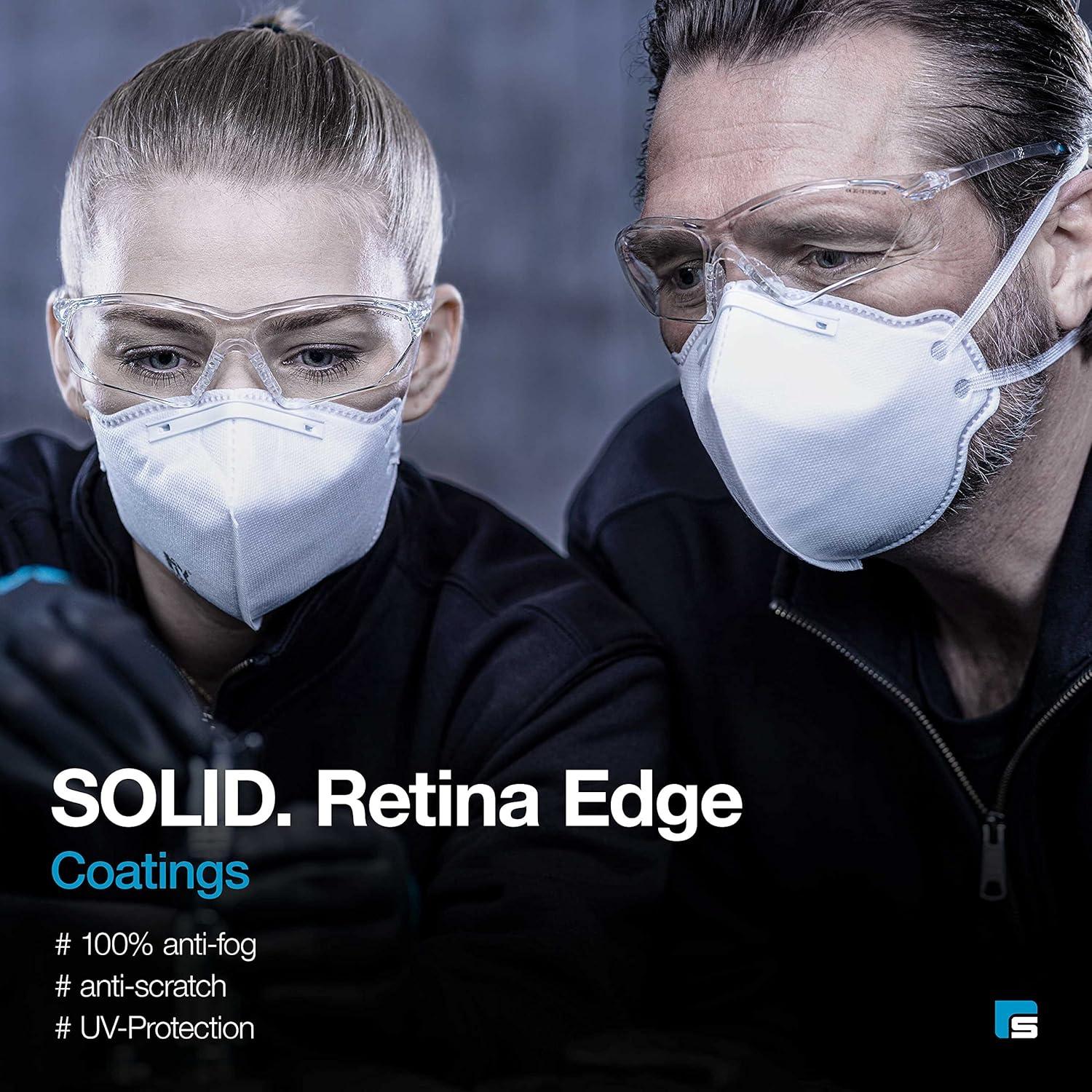 Gafas de Seguridad SolidWork Lente Transparente Antivaho