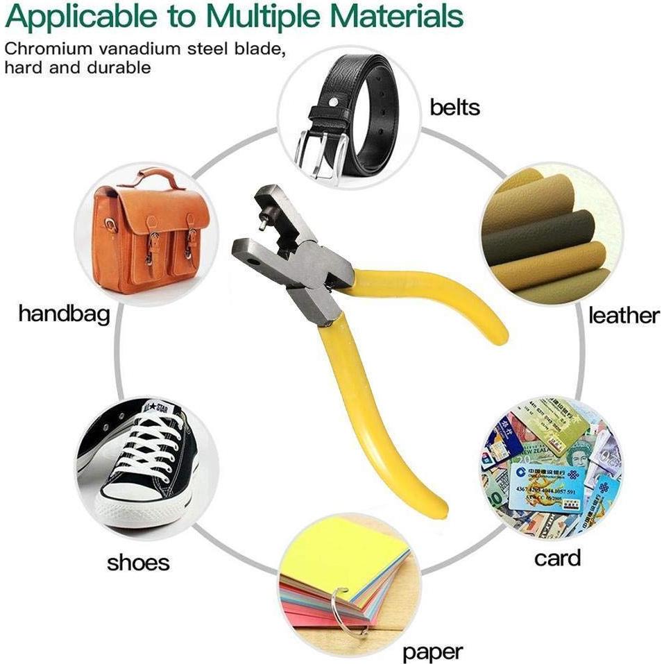 Agujereador de Cuero Vkermury 2mm Herramienta Precisa