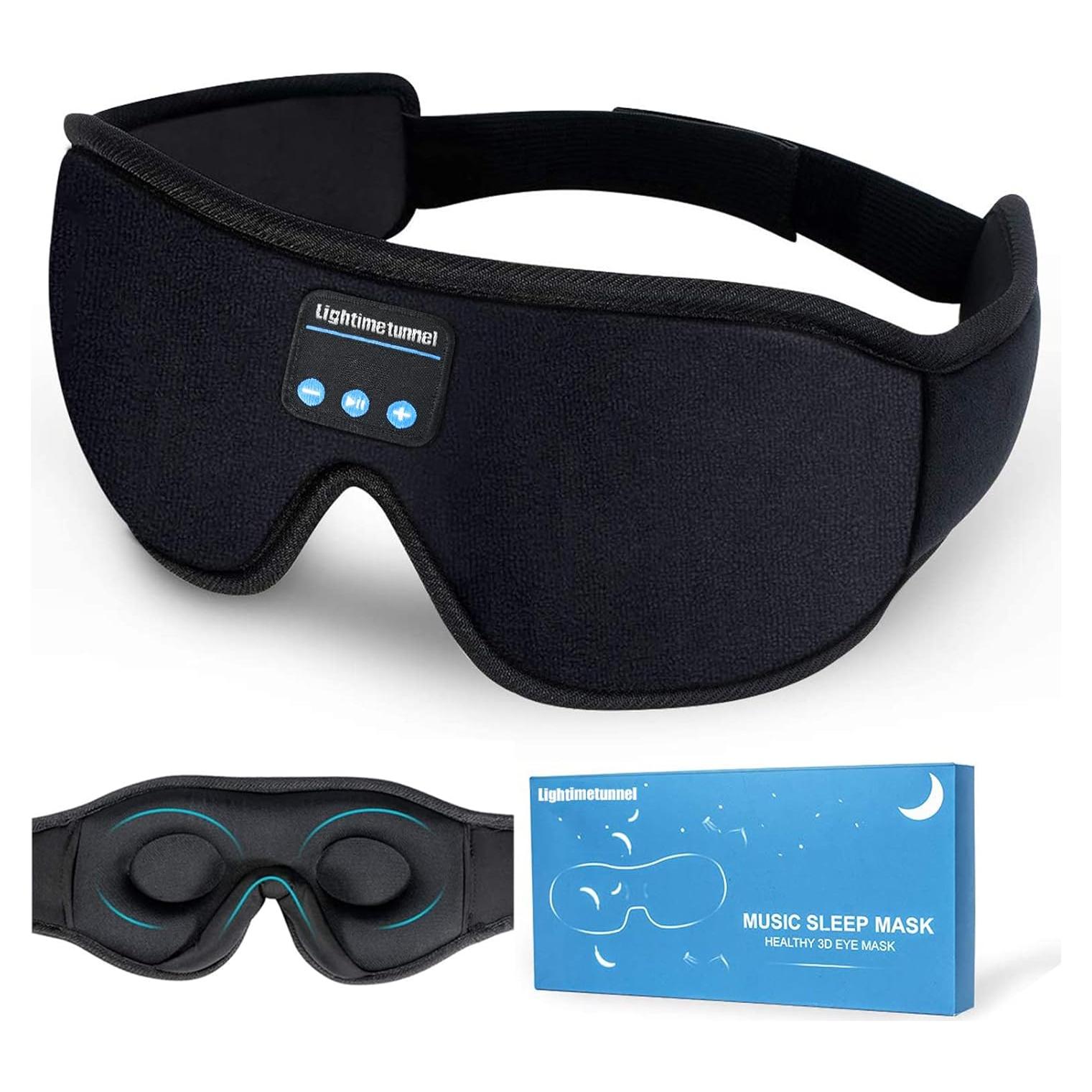 Auriculares para dormir Bluetooth 5.0 Lightimetunnel 3D lavables