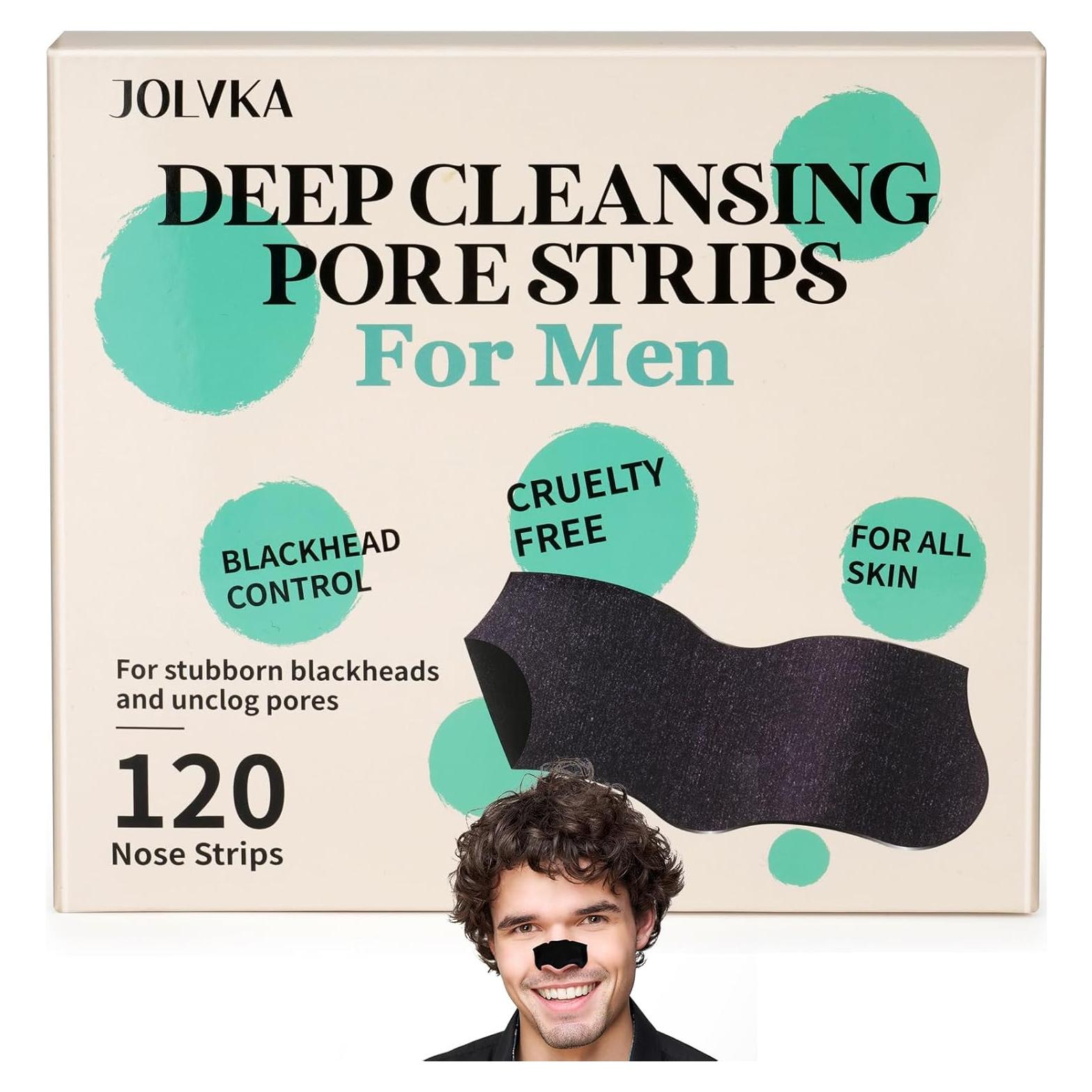 Tiras Nasales JOLVKA para Puntos Negros - 120 Unidades