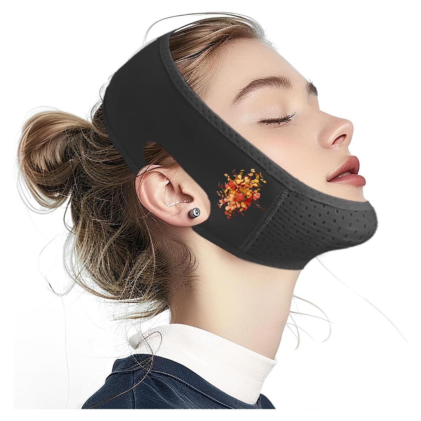 Correa Facial Reutilizable Yuibthr para Dormir - Elevación Barbilla