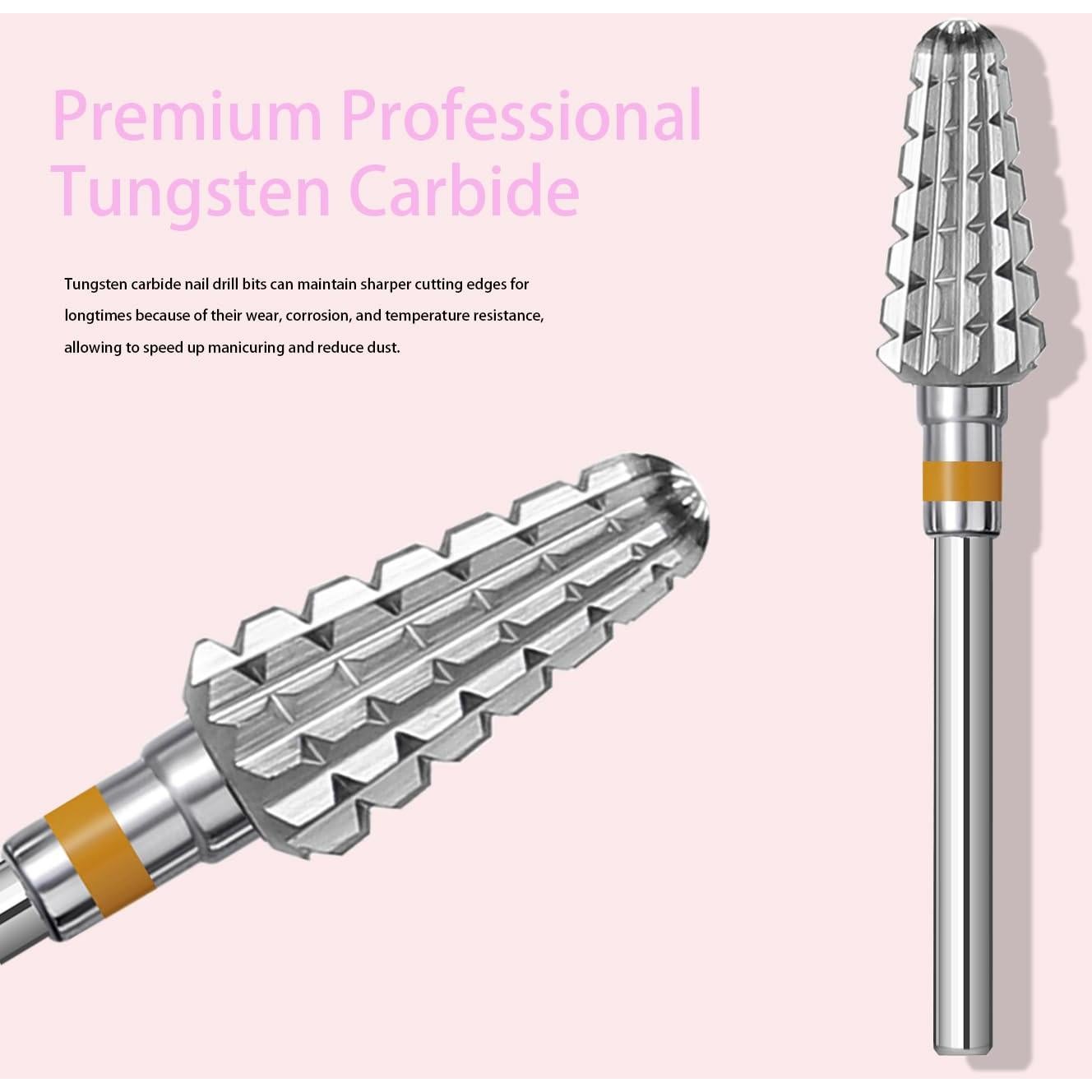 Brocas de Uñas Tornado ERUIKA Doble Grueso 2XC 2.38 mm