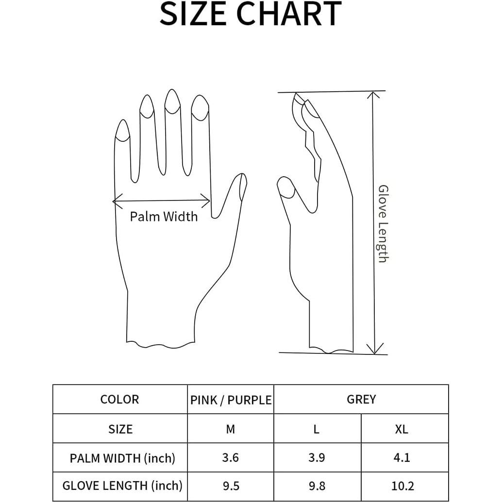 Guantes de Trabajo JDL Safety Nitrilo Jardinería Talla M 3 Pzas