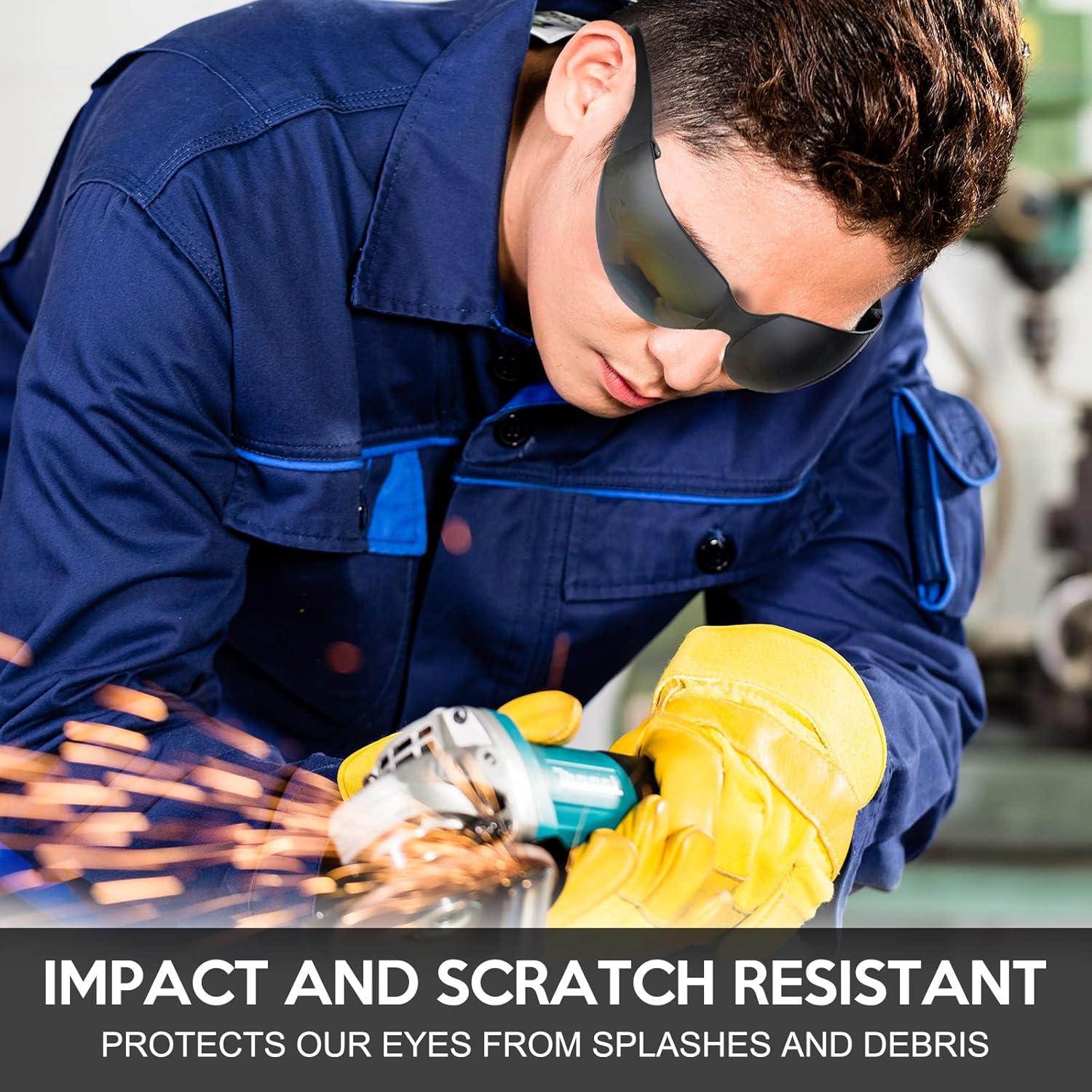 Paquete de 48 Gafas de Seguridad Transparentes Policarbonato