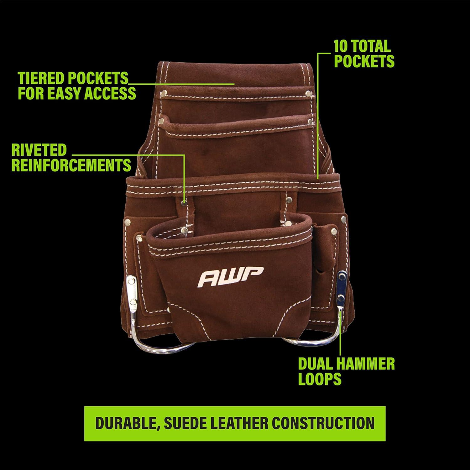 Bolsa de herramientas AWP 7 bolsillos resistente al agua