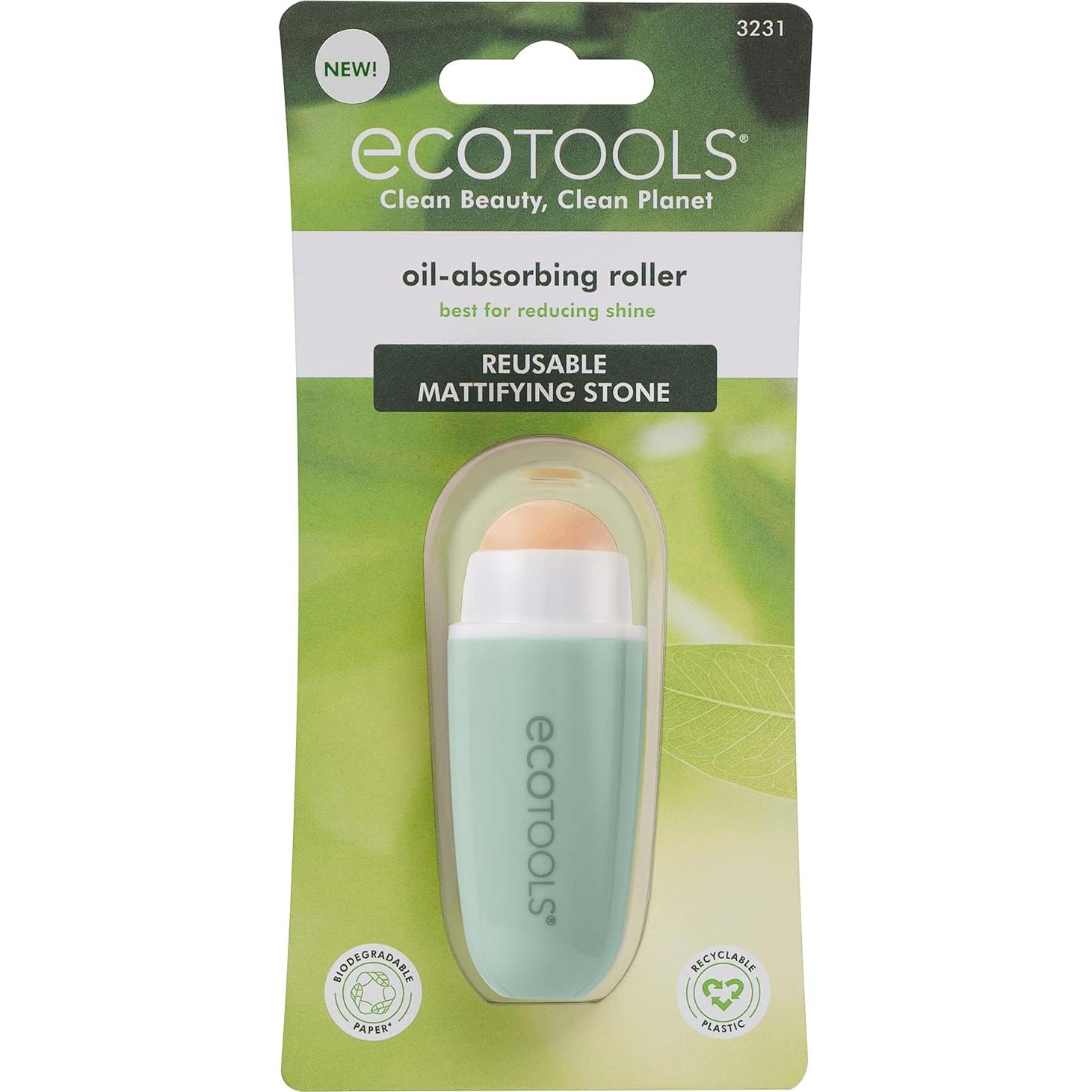 Rodillo Facial EcoTools de Piedra Volcánica Absorbente de Aceite