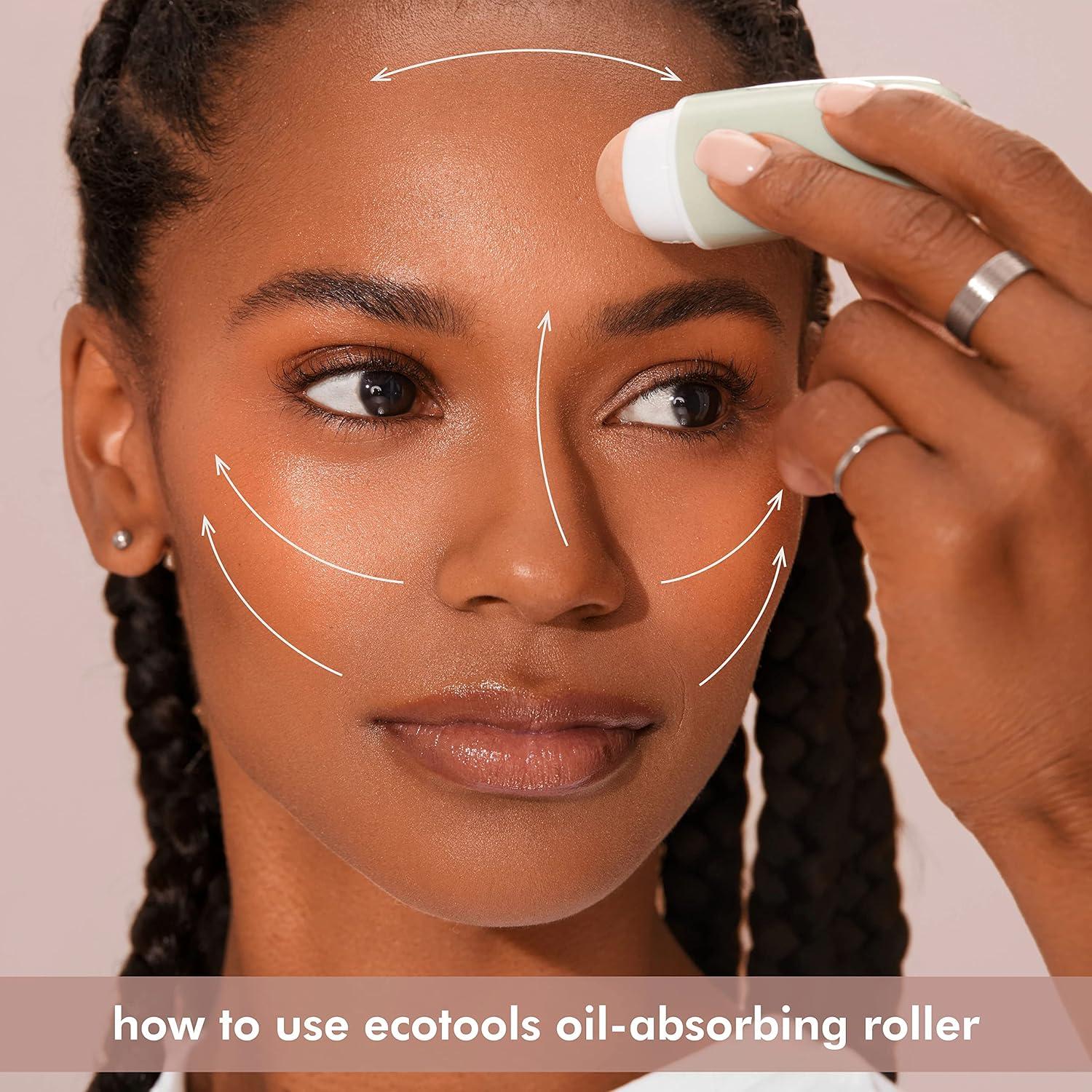 Rodillo Facial EcoTools de Piedra Volcánica Absorbente de Aceite