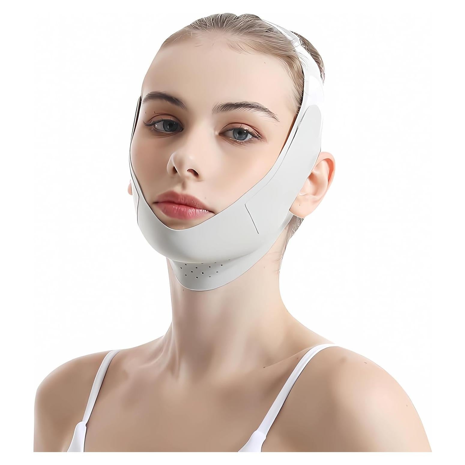 Correa para Barbilla Ljiarui Verde - Elevador Facial Reutilizable