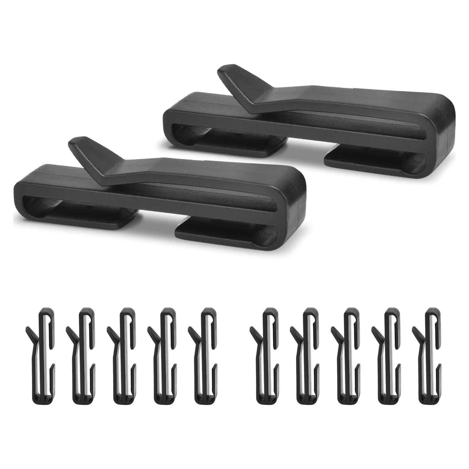 Clip de Cinta Plástica CooBigo 5,08 cm Paquete de 20