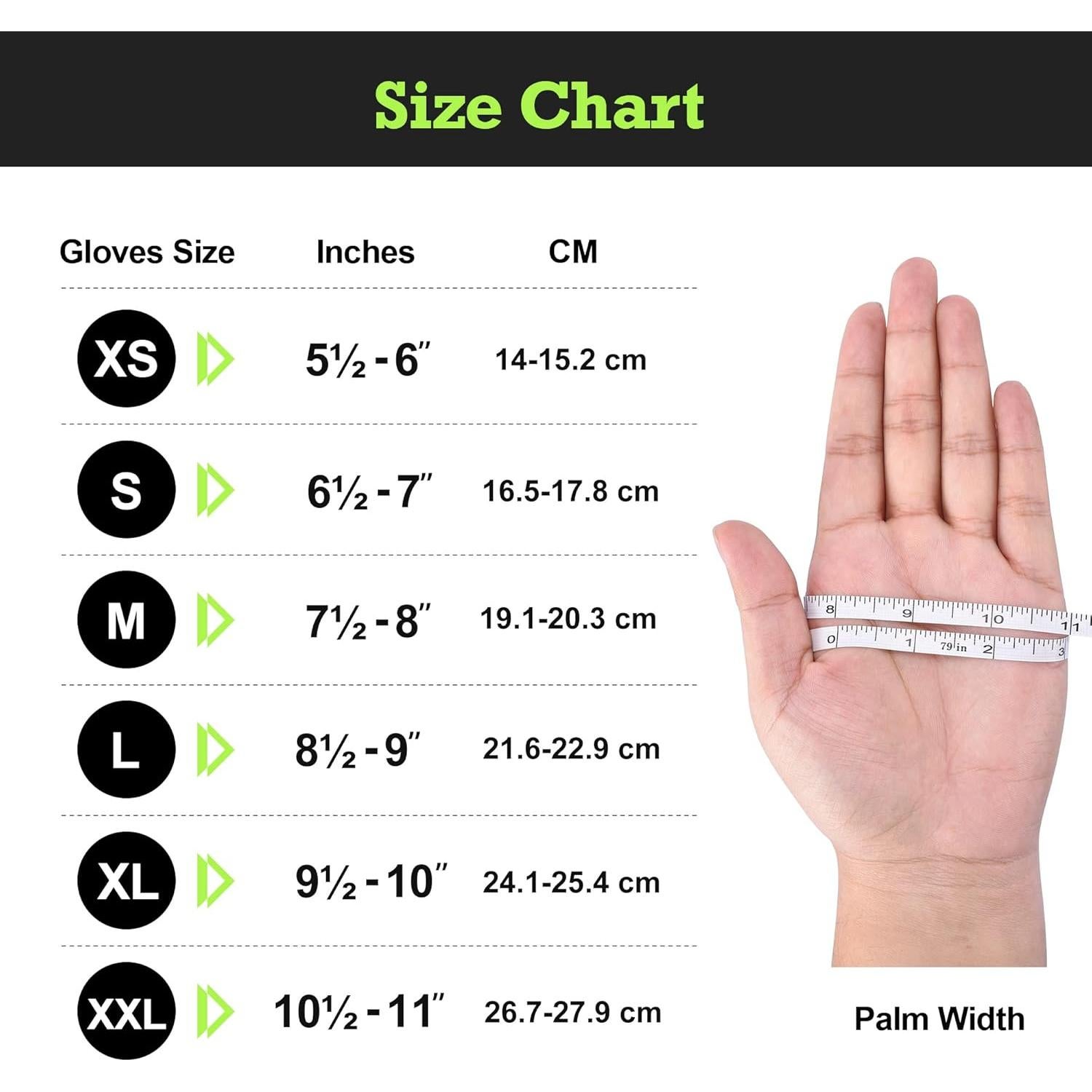 Guantes de Nitrilo TitanFlex HD45G12 Verde 8-mil Texturizados