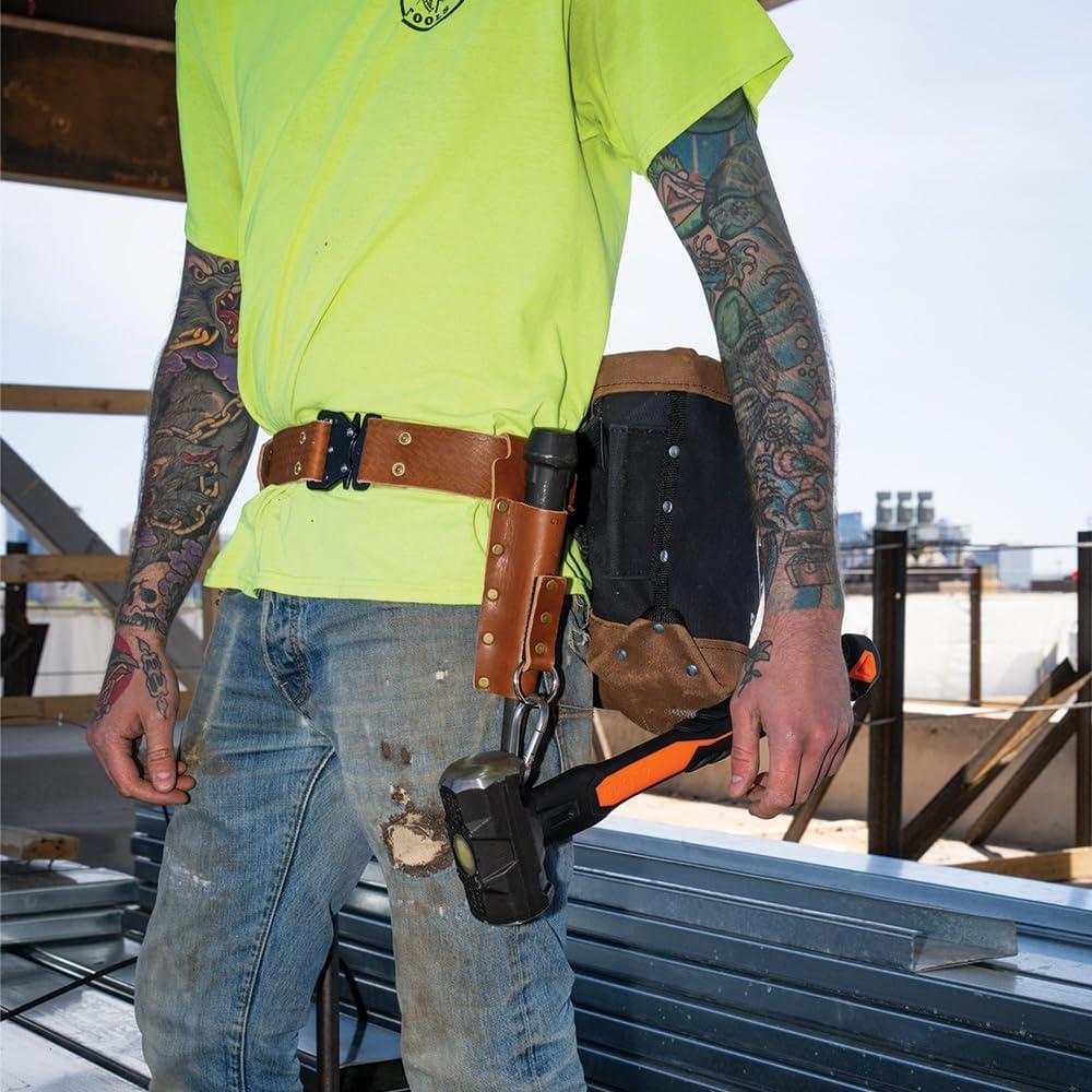 Cinturón de herramientas Klein Tools 5826L cuero 81-102 cm