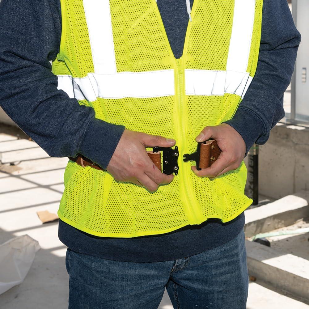 Cinturón de herramientas Klein Tools 5826L cuero 81-102 cm