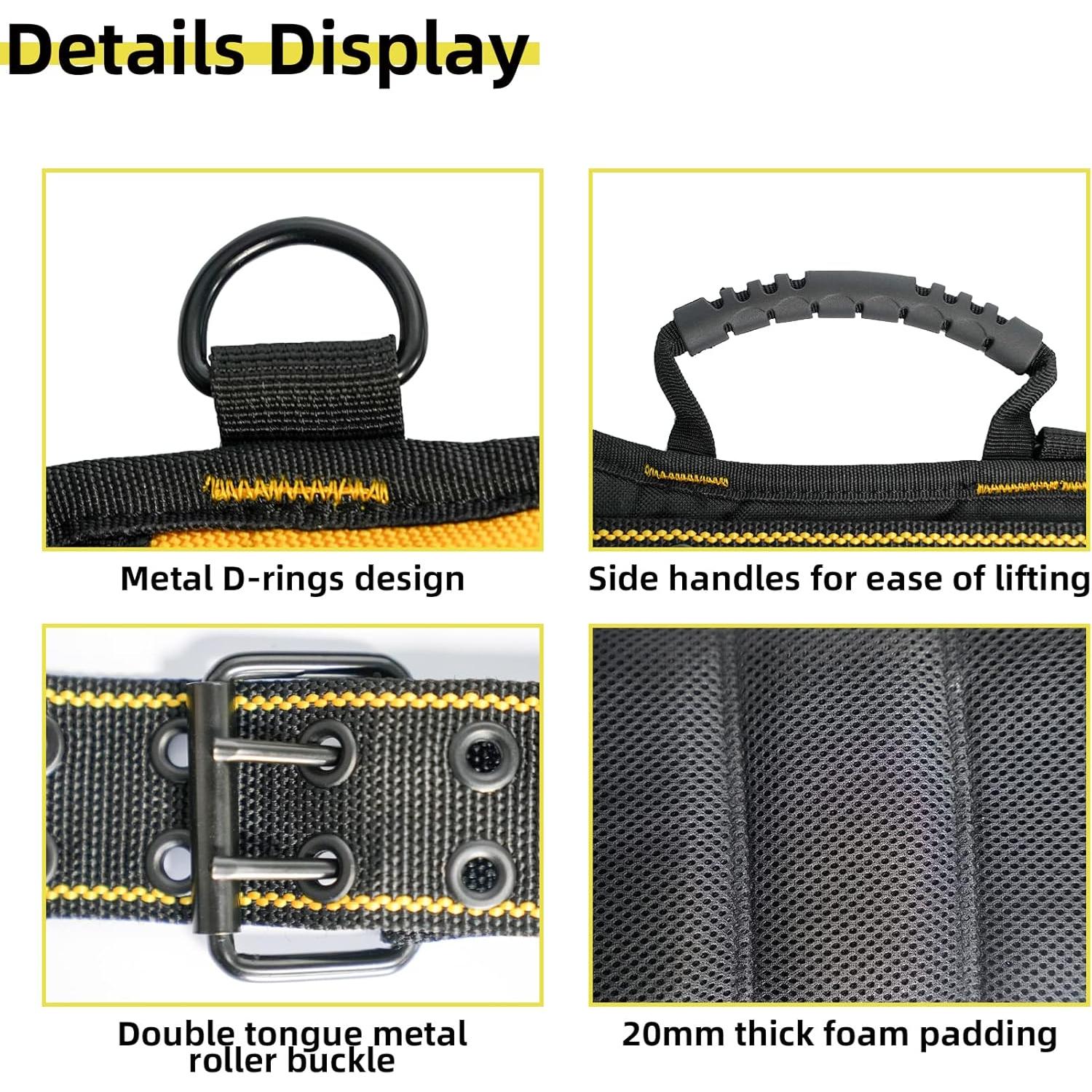 Cinturón de herramientas MELOTOUGH Tradesman Pro acolchado