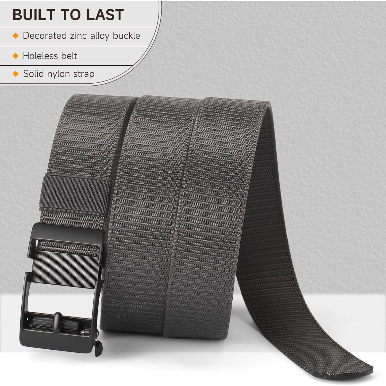 Cinturón Táctico GOIACII para Hombres Nylon Ajustable