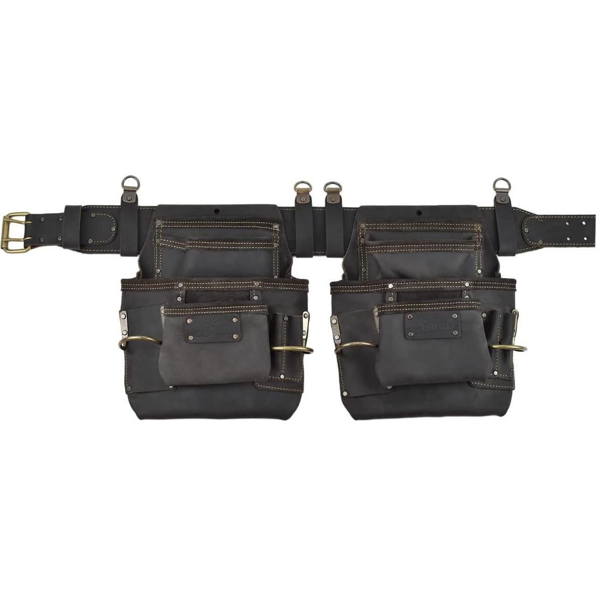 Arnés de Cuero OX Tools con Tirantes Acolchados 7 Bolsillos