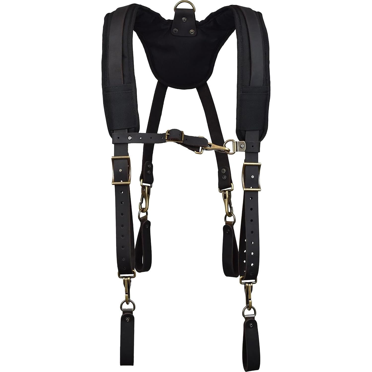 Arnés de Cuero OX Tools con Tirantes Acolchados 7 Bolsillos