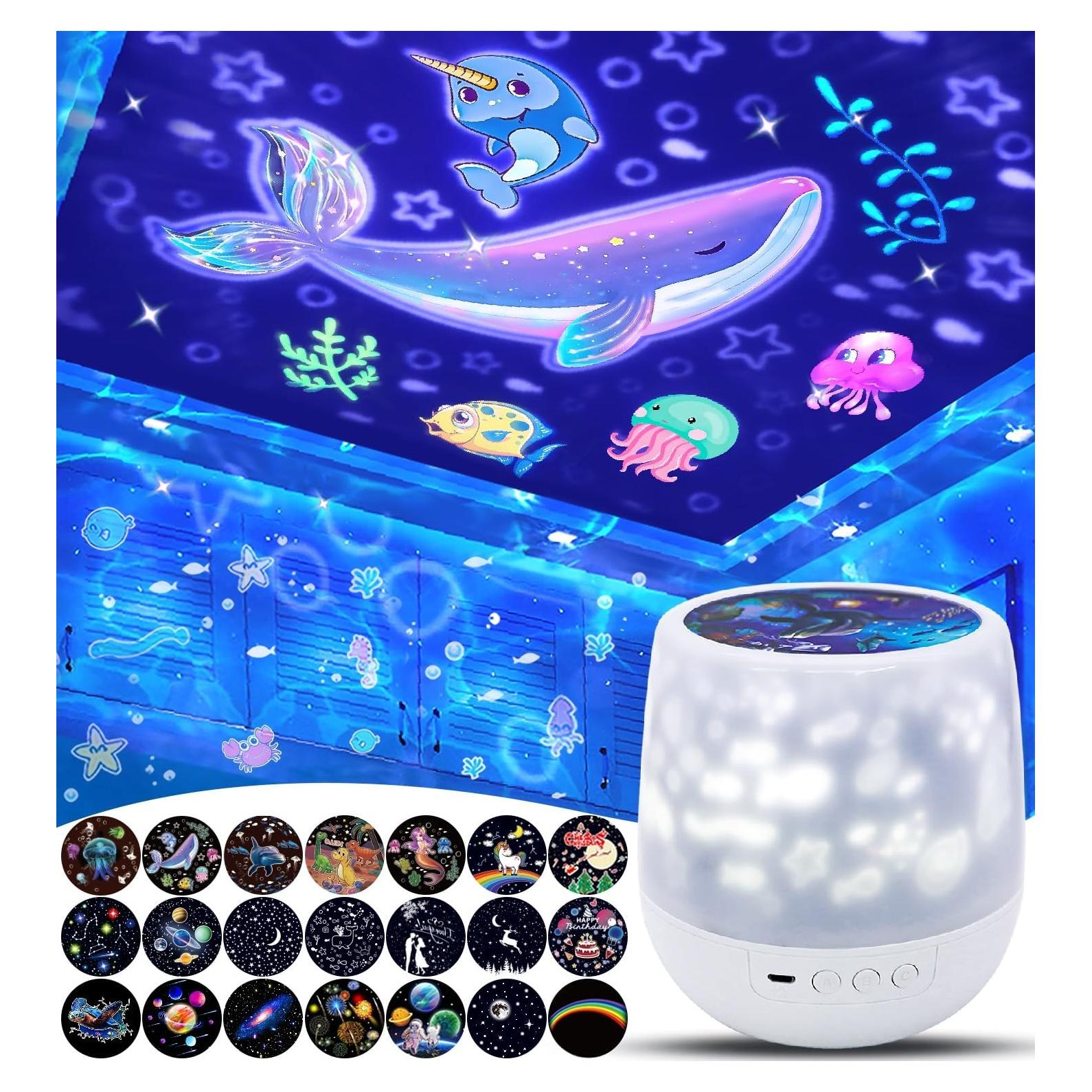 Proyector de Estrellas Youkela HTXG-1 con 21 Películas