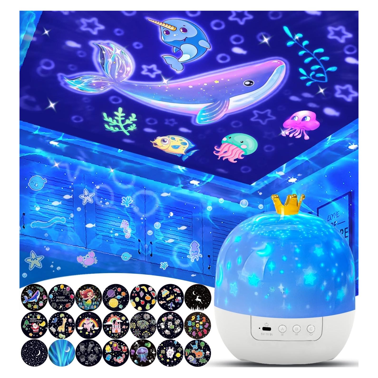 Proyector de Luz Nocturna Youkela CP-MNHG 21 Juegos de Películas