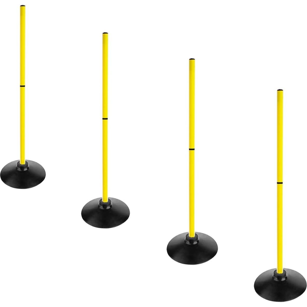 Conjunto de postes de agilidad ASENVER 3.3 FT entrenamiento