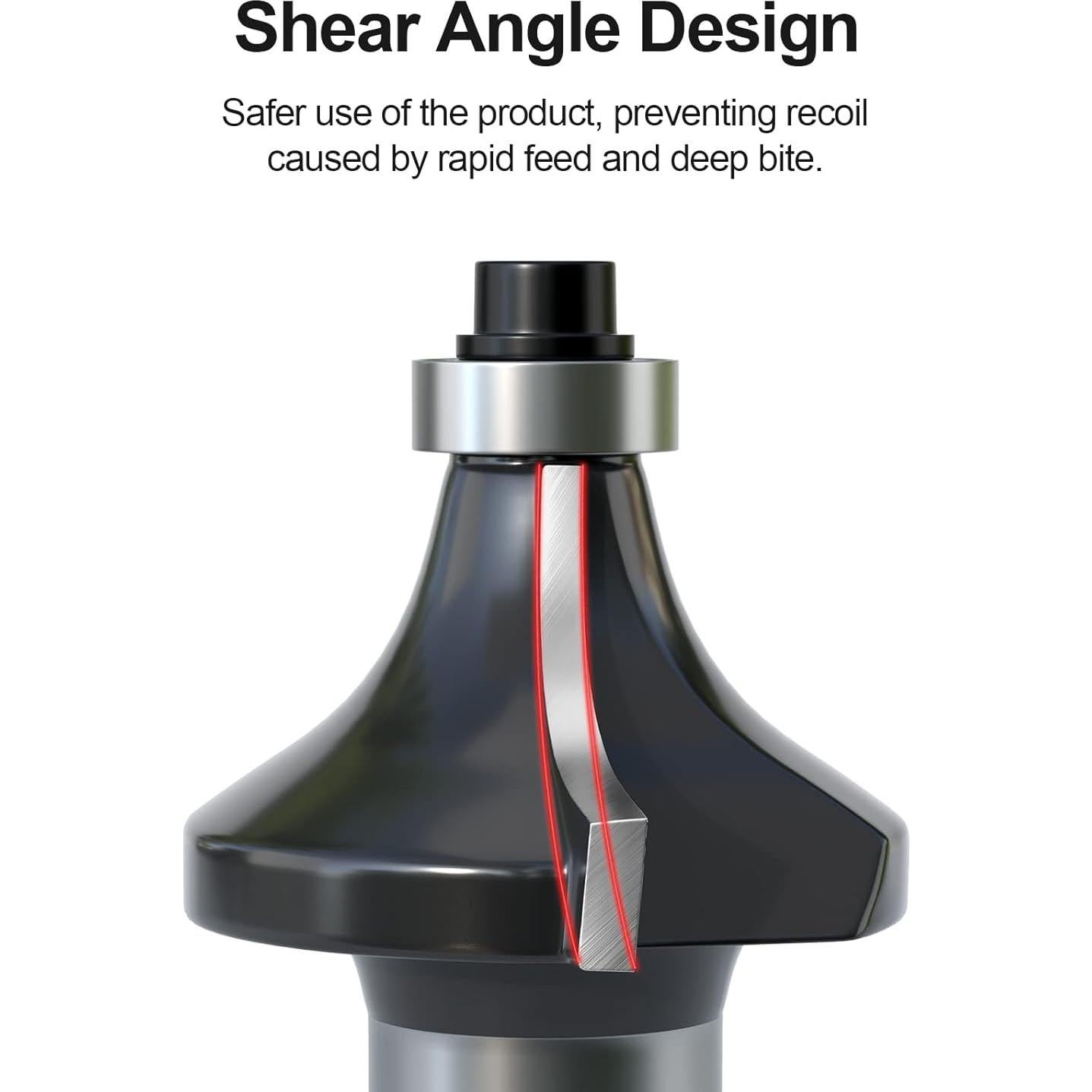 Juego de Brocas de Router FivePears - 12 Piezas Mango 12mm