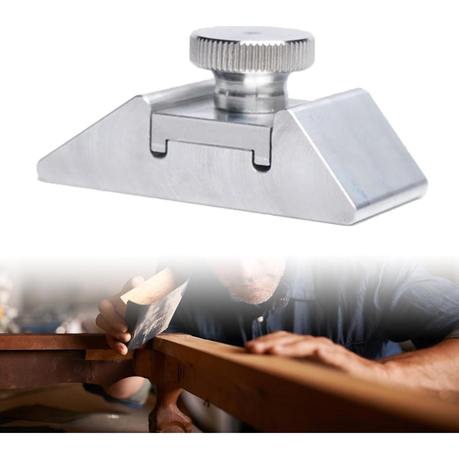 Hand Sander, Sandpaper Holder Manual Hand Sanding Block for Leather Craft Edge Polishing Sanding Clip