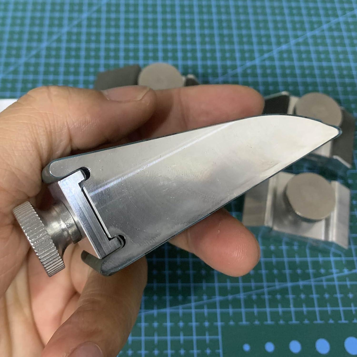 Hand Sander, Sandpaper Holder Manual Hand Sanding Block for Leather Craft Edge Polishing Sanding Clip