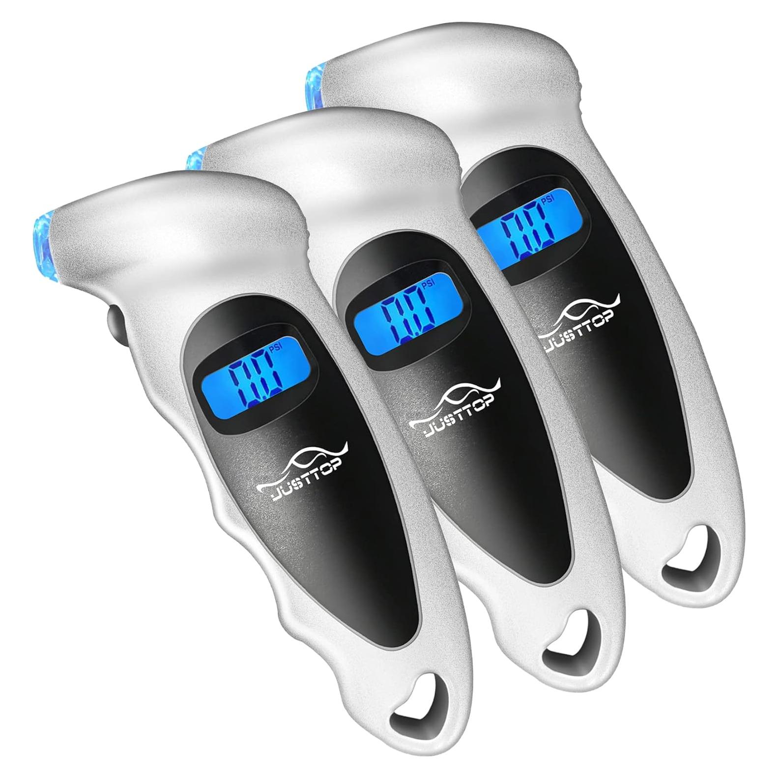 Medidor Digital de Presión de Neumáticos JUSTTOP 150 PSI