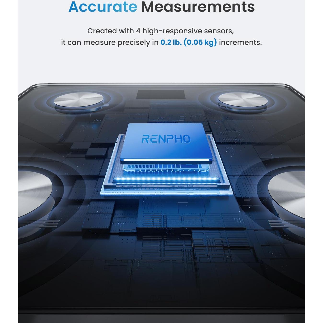 Balanza Inteligente RENPHO BMI Digital Bluetooth 181 kg