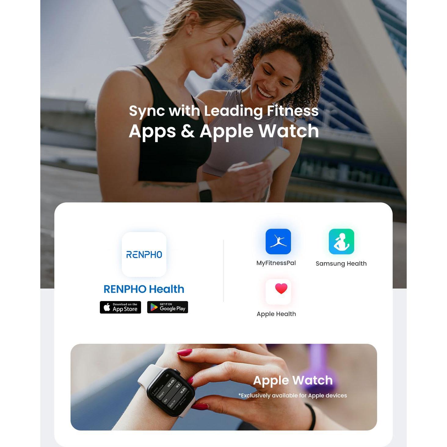 Balanza Inteligente RENPHO BMI Digital Bluetooth 181 kg