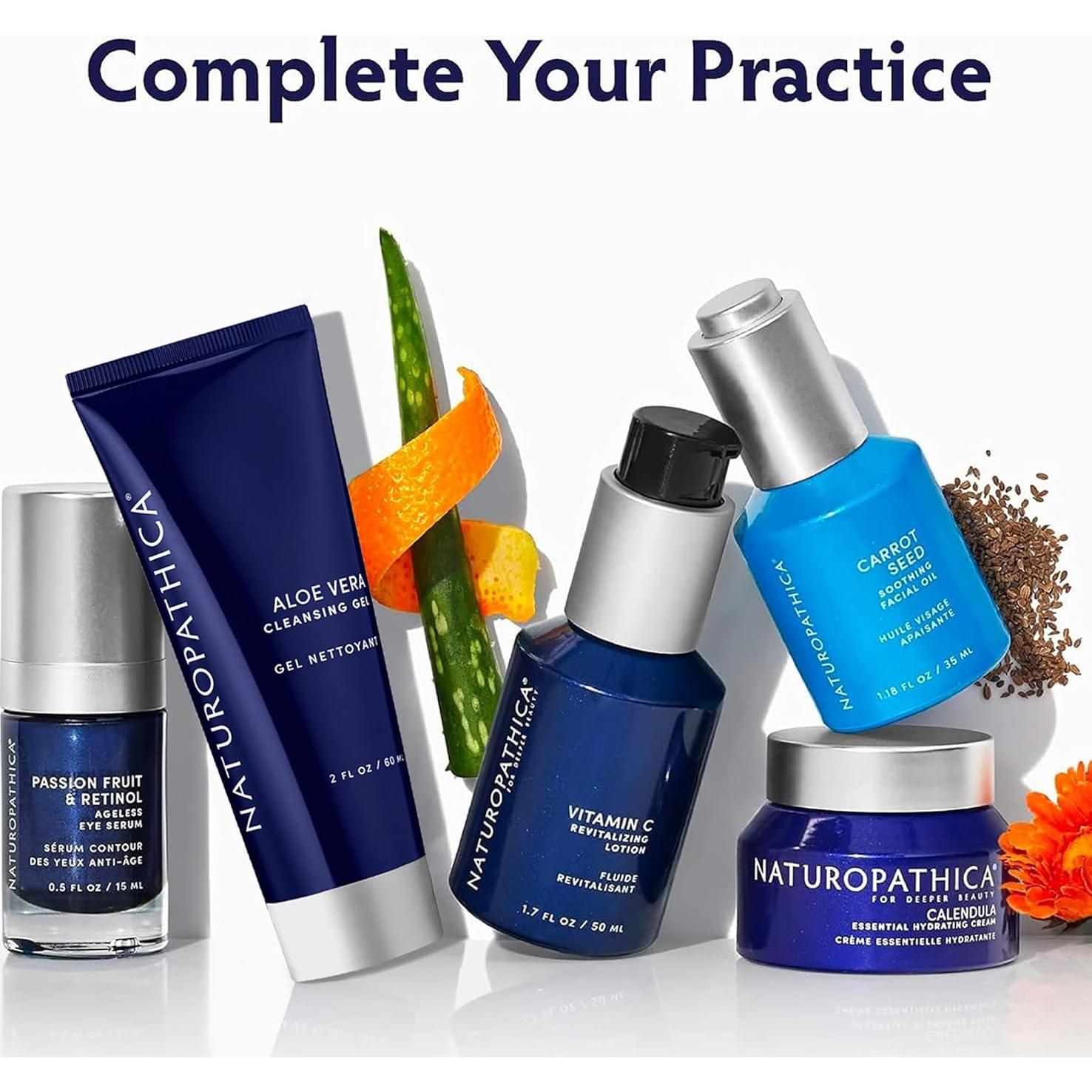 Gel Limpiador Facial Naturopathica Aloe Vera 59 ml Sin Sulfatos