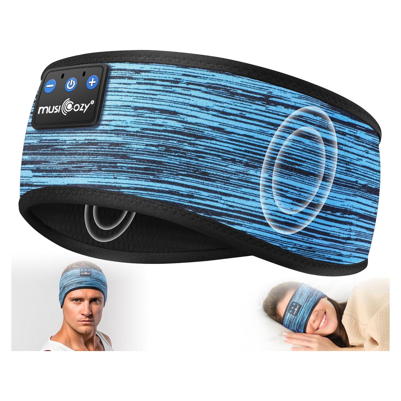 Auriculares para Dormir Bluetooth MUSICOZY Banda Cabeza 5.4