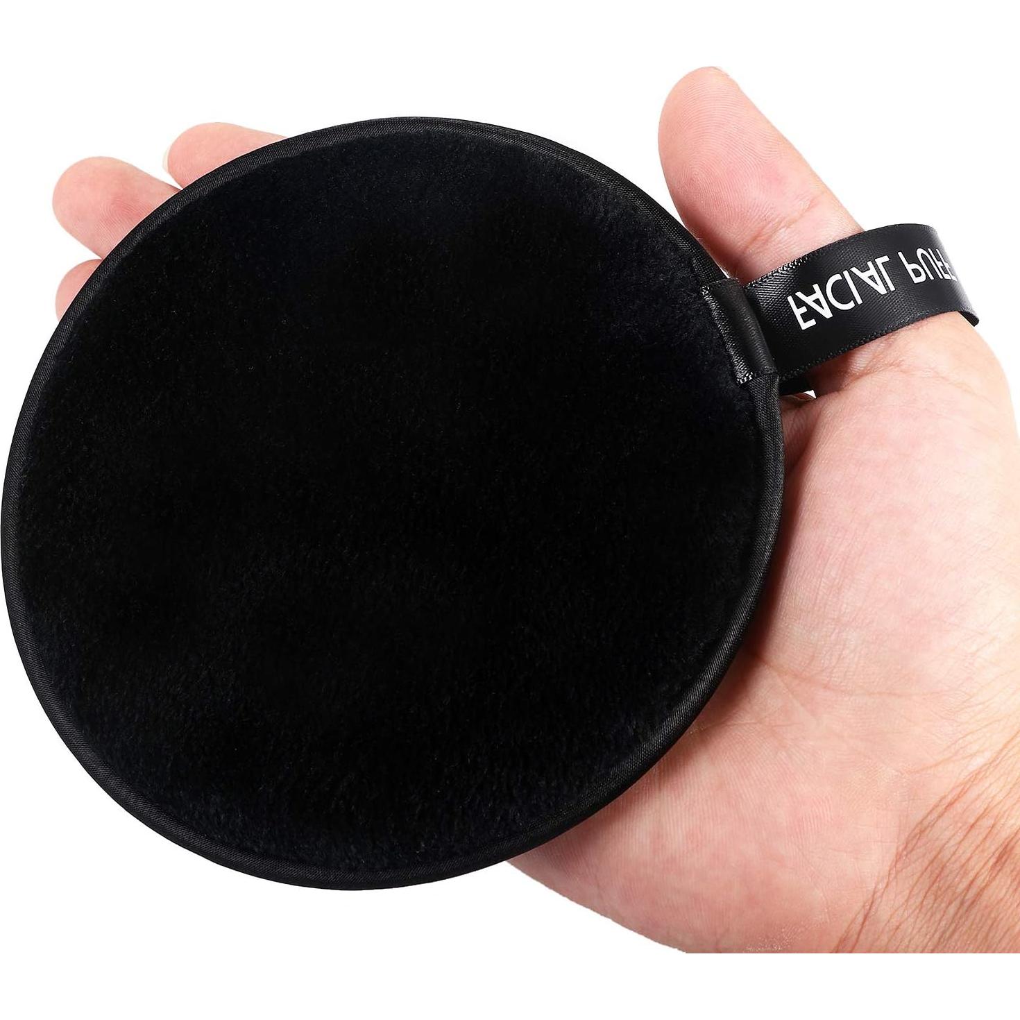 Vtrem Almohadillas Desmaquillantes Reutilizables 3 PCs Microfibra