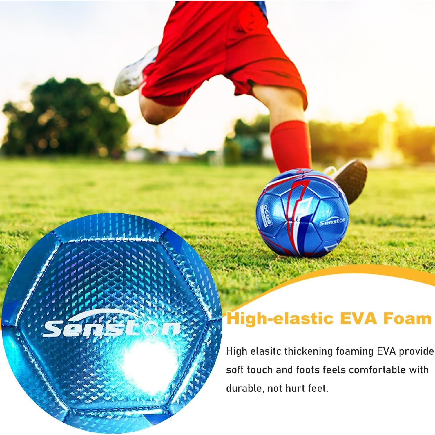 Balón de Fútbol Senston Tamaño 5 con Bomba Incluida