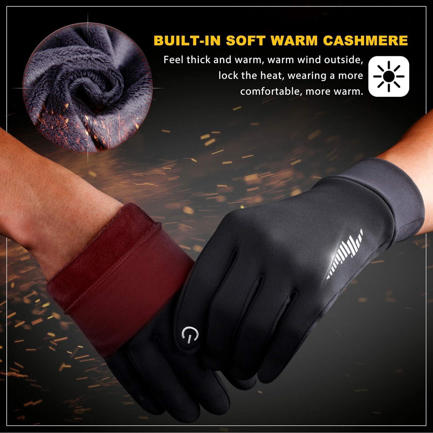 Guantes de Invierno SIMARI Térmicos para Correr y Esquiar