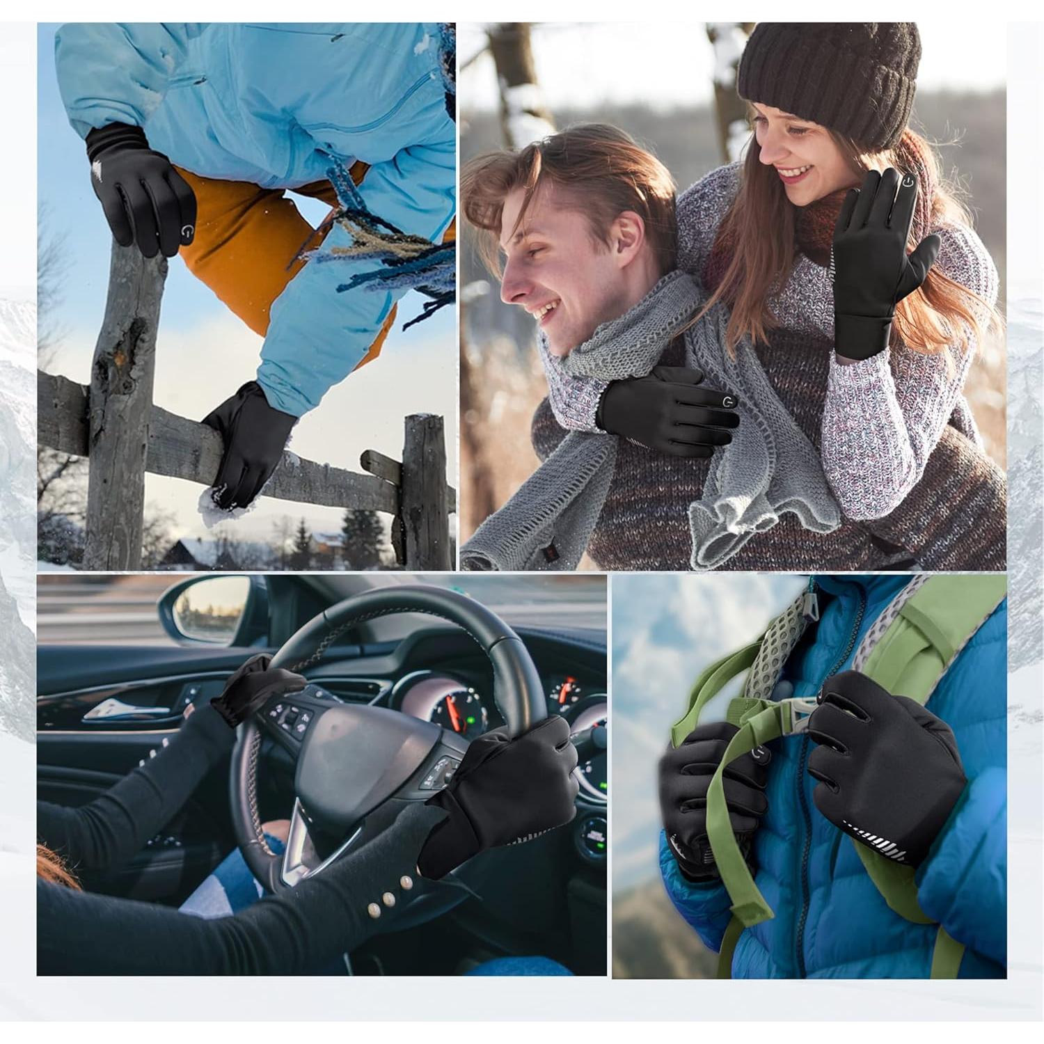 Guantes de Invierno SIMARI Térmicos para Correr y Esquiar