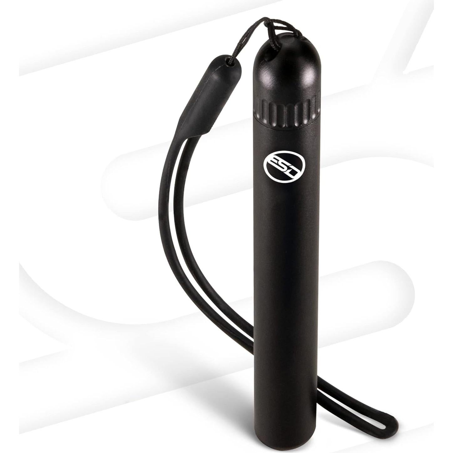 Contenedor de Tubo Metálico ESD Negro 11.43 cm Impermeable