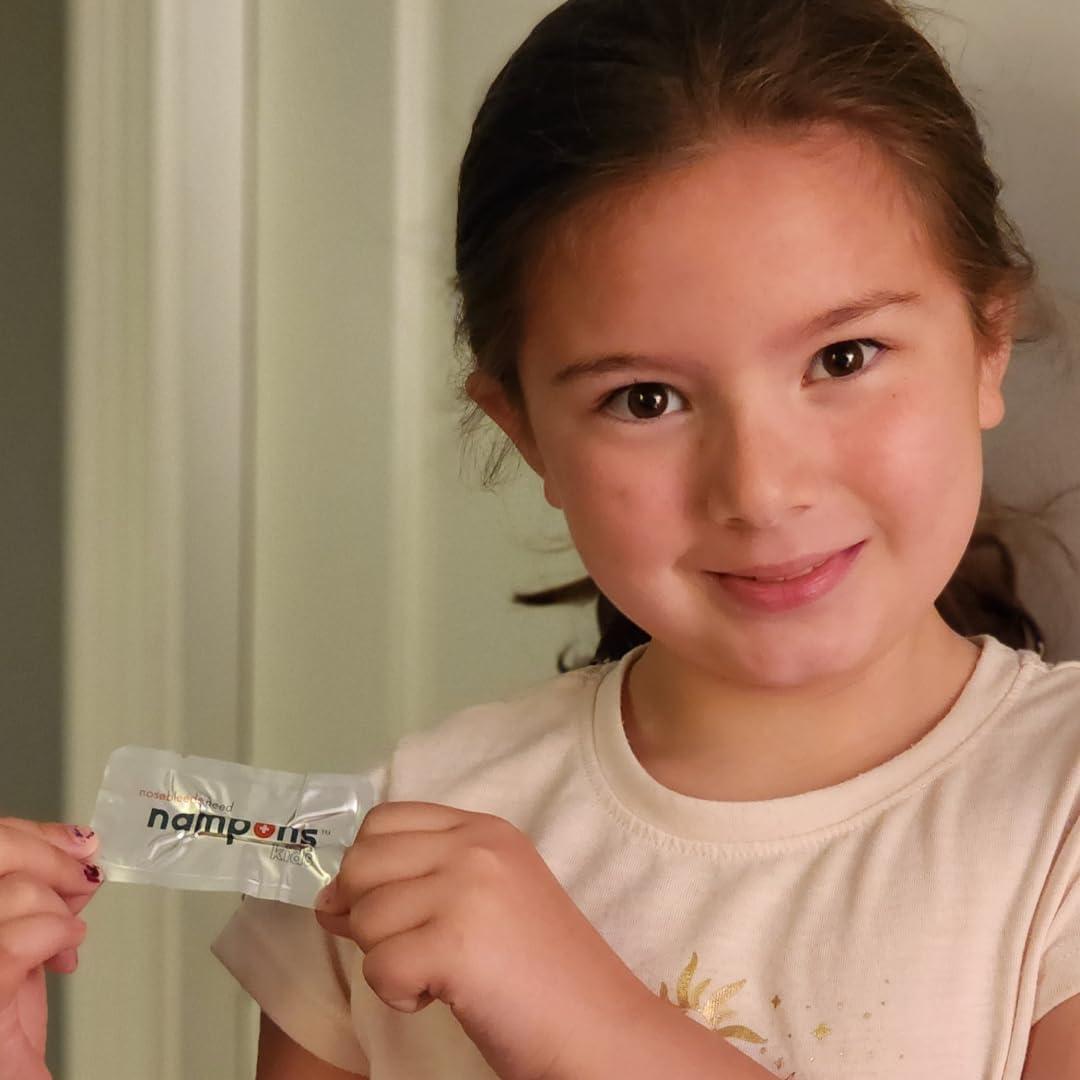 Tapones Hemorragias Nasales Nampons Niños - Kit 6 Unidades
