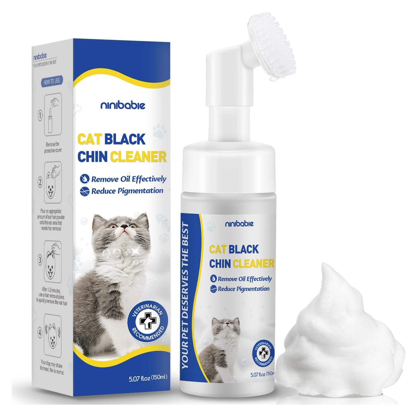 Limpiador de Semillas Negras Ninibabie 150 ml para Gatos
