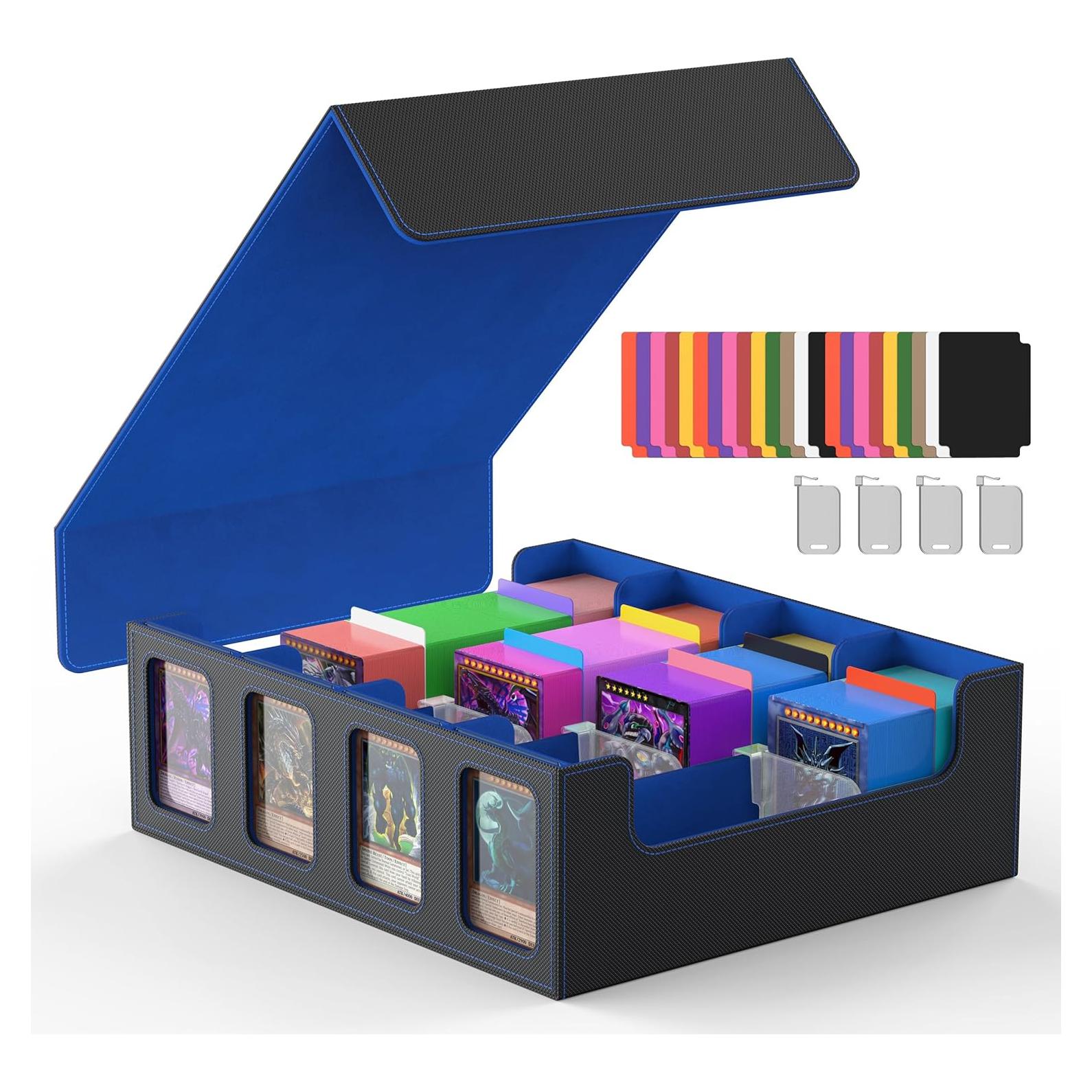 Caja de Almacenamiento de Cartas Miroddi 3000+ con Divisores