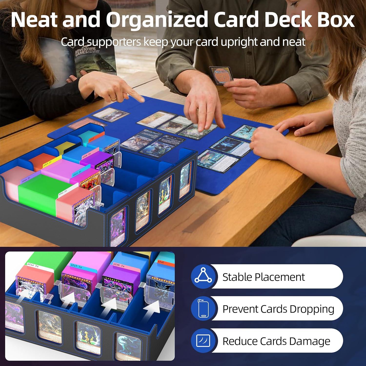 Caja de Almacenamiento de Cartas Miroddi 3000+ con Divisores