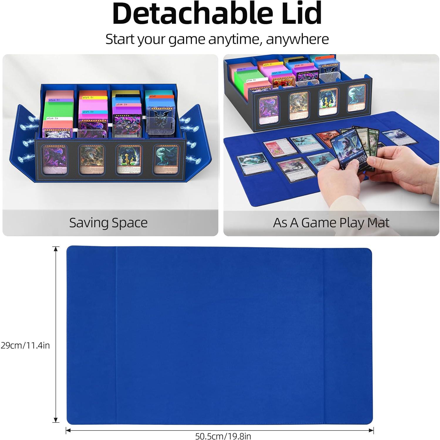 Caja de Almacenamiento de Cartas Miroddi 3000+ con Divisores