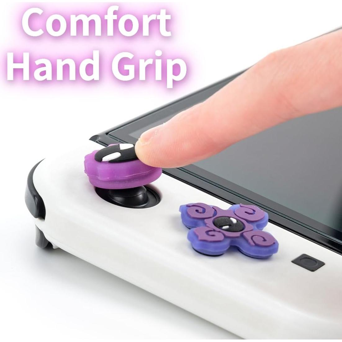 Tapas de Botones D-Pad Jusy para Nintendo Switch OLED 3D