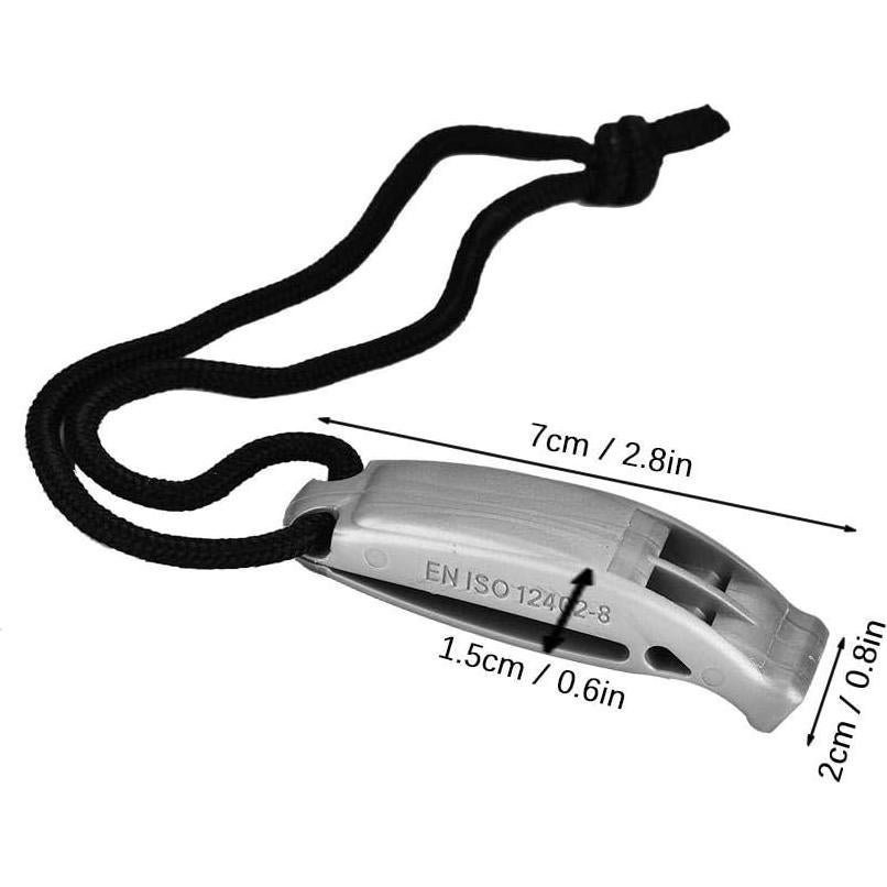 Silbato de Seguridad Keenso para Emergencias en 3 Colores