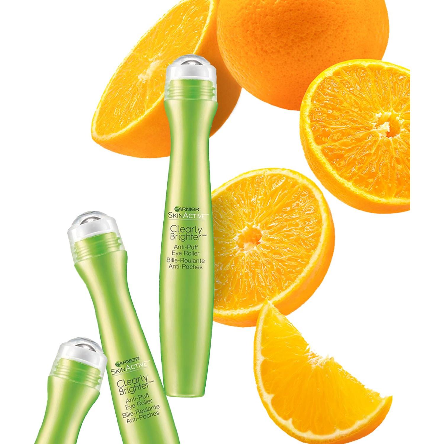 Garnier Clearly Brighter Roller Gel para Ojos 3x15ml - Anti-Ojeras