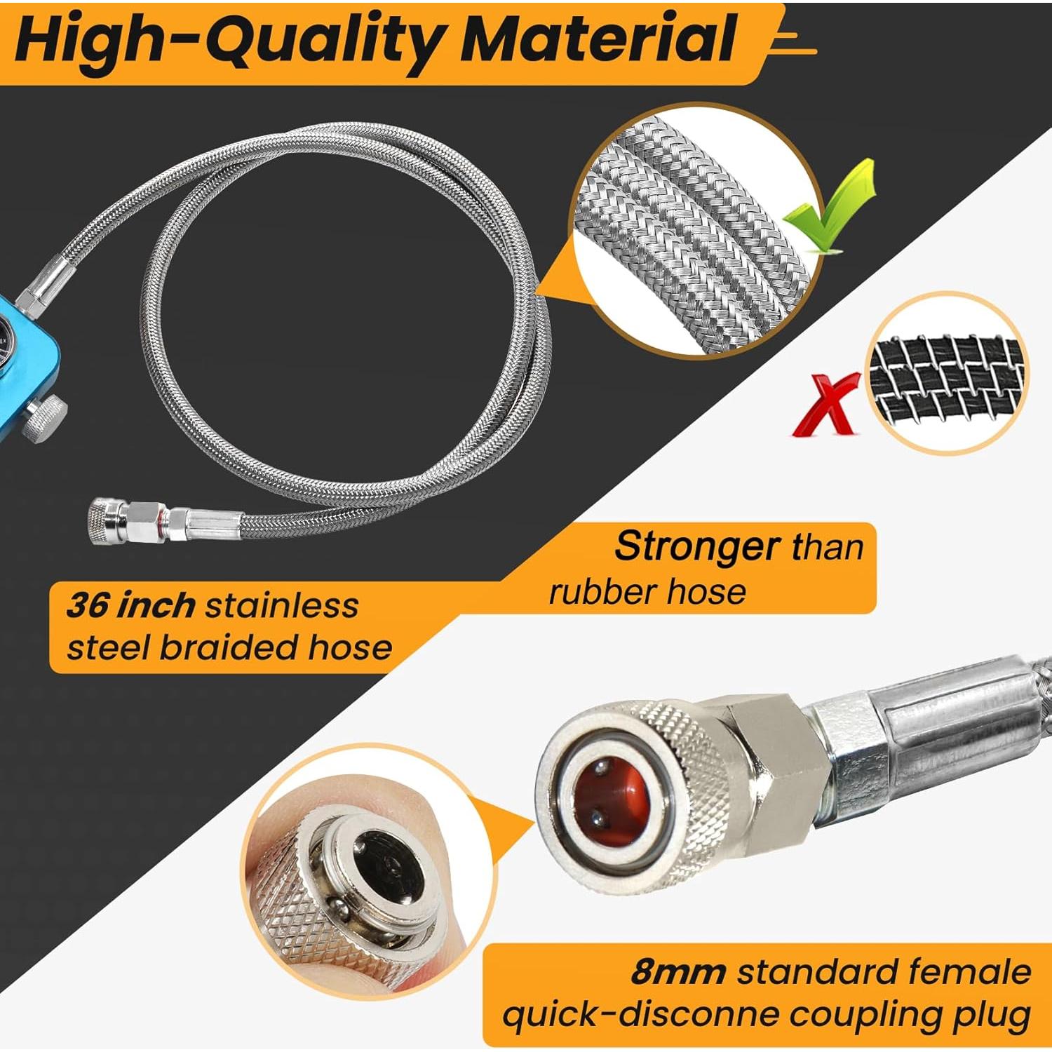 Adaptador de Válvula DIN SUMNEW para Buceo y Paintball